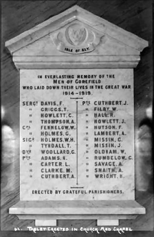 Meldreth War Memorial